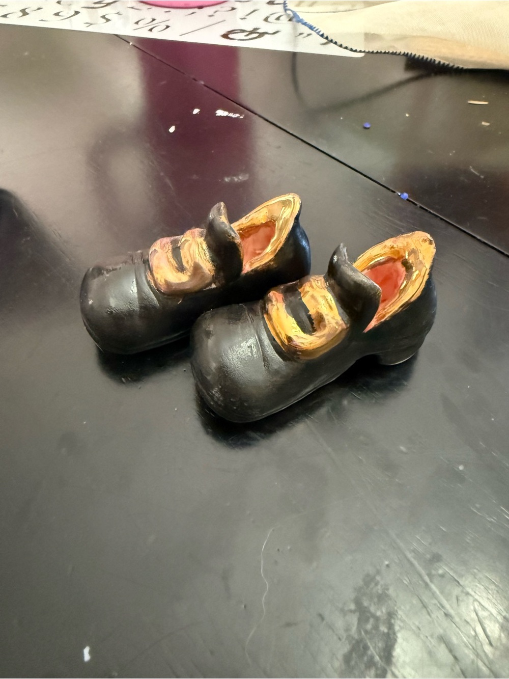 Irish ceramic handmade shoes
